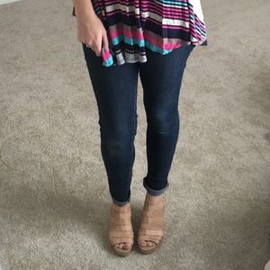 Levi’s Denizen Dark Skinny Jean Size 6 Long